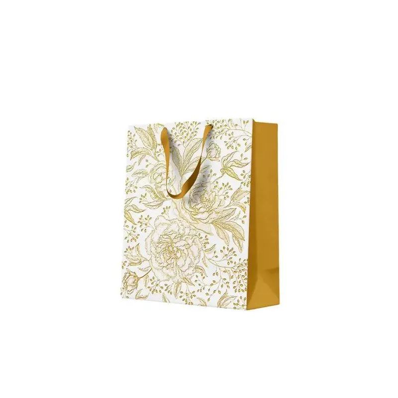 TOREBKA PREZENTOWA ROSE PEONIES TOREBKA PREZENTOWA ROSE PEONIES