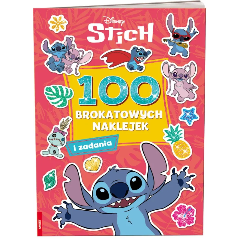 Stich 100 brokatowych naklejek NB9107