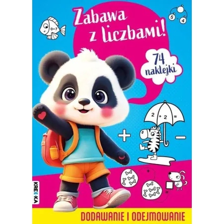 Zabawa Z Liczbami! Książeczka Z Naklejkami