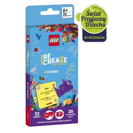 LEGO RECREATE. OCEAN. KARTY WYZWAŃ 6+