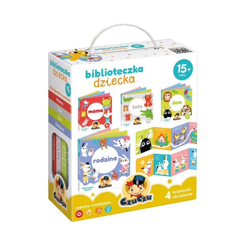 BIBLIOTECZKA DZIECKA CZUCZU 15M+