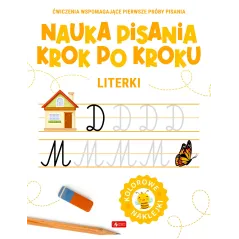 LITERKI. NAUKA PISANIA KROK PO KROKU Z NAKLEJKAMI
