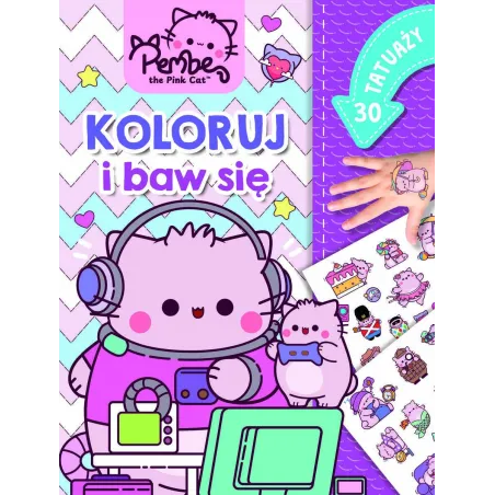 PEMBE. 30 TATUAŻY. KOLORUJ I BAW SIĘ