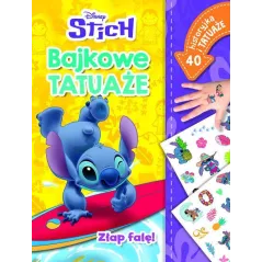 DISNEY STICH. BAJKOWE TATUAŻE. ZŁAP FALĘ