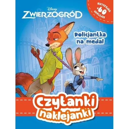 Disney Zwierzogród. Policjantka Na Medal. Czytanki Naklejanki