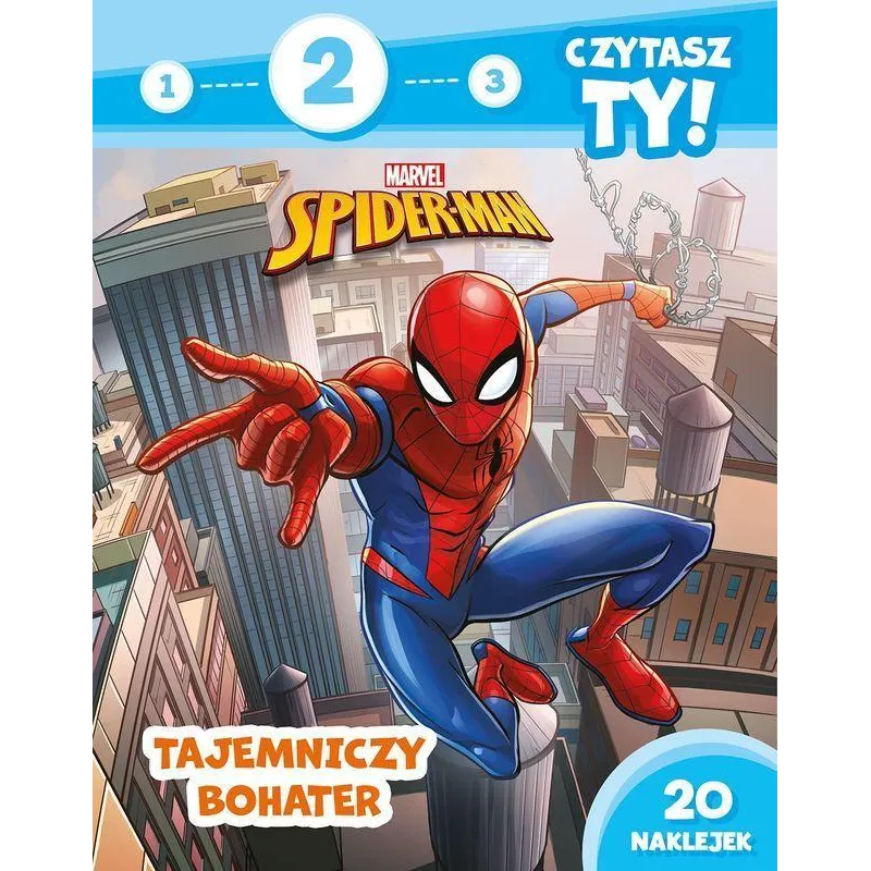Tajemniczy bohater. Marvel SpiderMan. Poziom 2. 1 2 3 czytasz ty! Elżbieta Lekan,Alexis Nesme