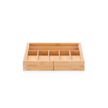 DREWNIANY ORGANIZER SZTUĆCÓW HOMEDE