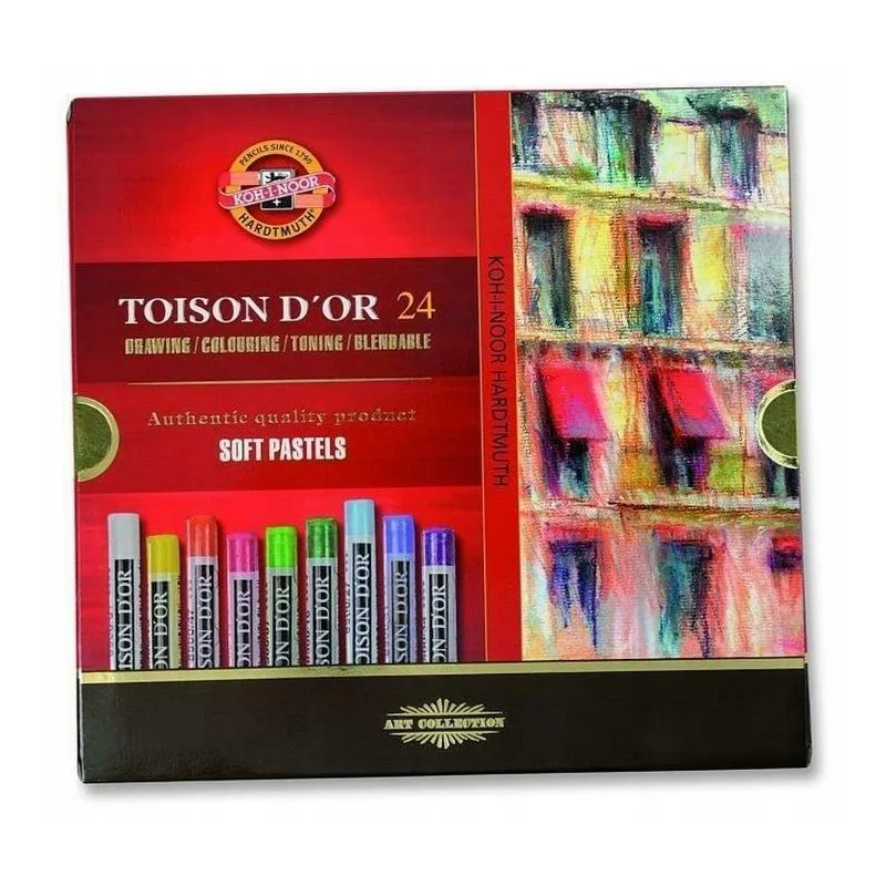 PASTELE SUCHE 8514N 24 KOLORY KOH-I-NOOR