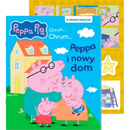 Świnka Peppa. Nowy Dom Peppy. Activity Z Naklejkami Świnka Peppa. Nowy Dom Peppy. Activity Z Naklejkami
