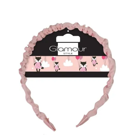 Opaska Do Włosów Glamour Brudny Róż