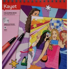 MODOWA KOLOROWANKA ARTYSTYCZNA RELAKSUJĄCA