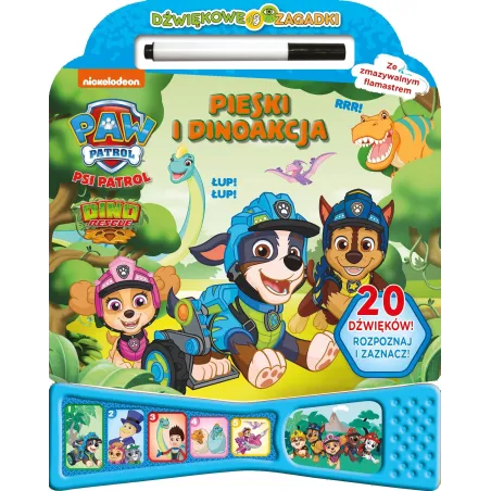 Psi Patrol. Pieski I Dinoakcja. Dźwiękowe Zagadki