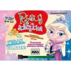 RYSUJ ZE ŚNIEŻYNKĄ 4-6 LAT ĆWICZENIA USPRAWNIAJĄCE ĆWICZĄCĄ RĄCZKĘ - NIKO