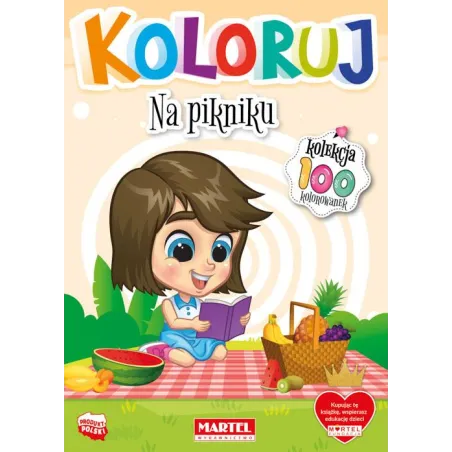 Na Pikniku. Koloruj