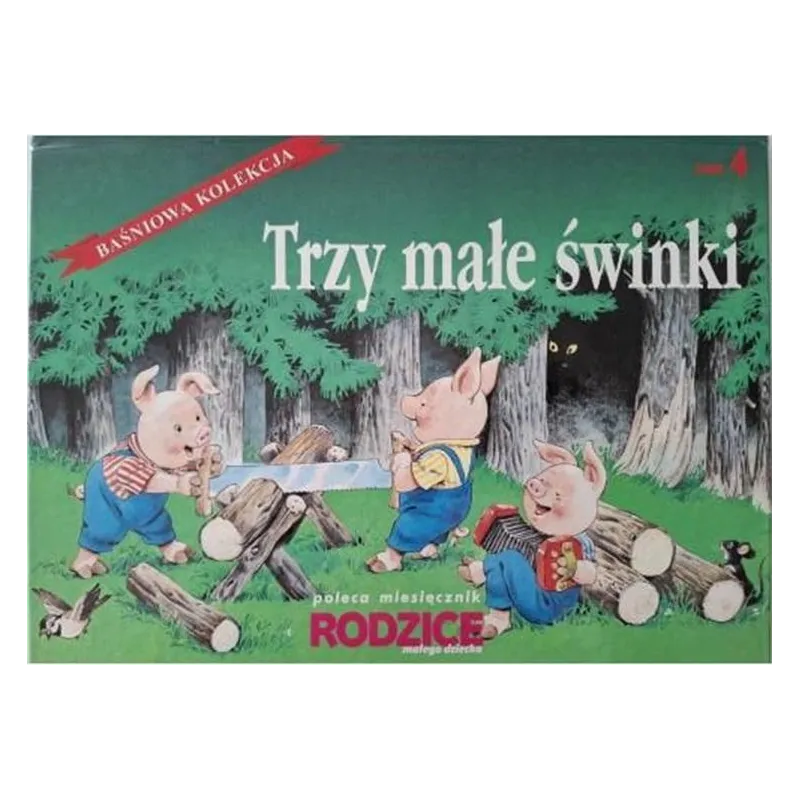 TRZY MAŁE ŚWINKI. KSIĄŻKA ROZKŁADANA