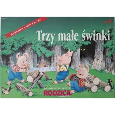 TRZY MAŁE ŚWINKI. KSIĄŻKA ROZKŁADANA