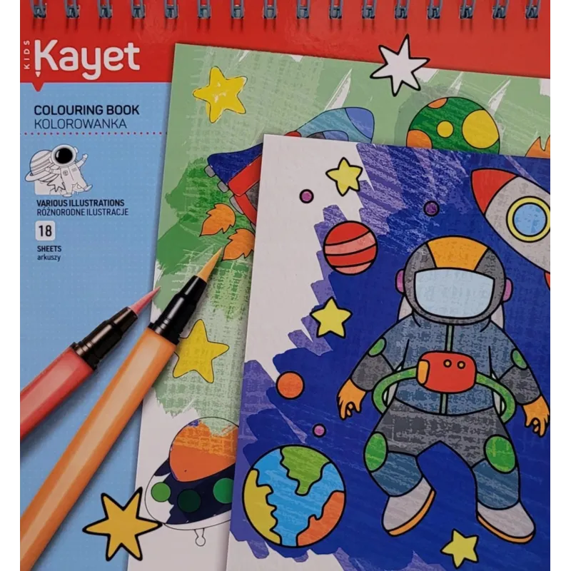 KOLOROWANKA ARTYSTYCZNA RELAKSACYJNA KAYET