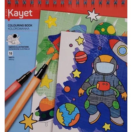 Kolorowanka Artystyczna Relaksacyjna Kayet