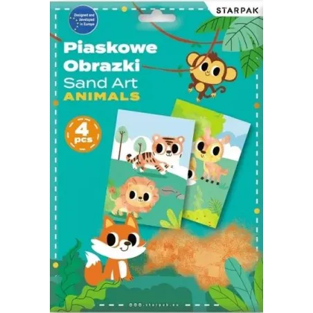 ZWIERZĄTKA. PIASKOWE OBRAZKI