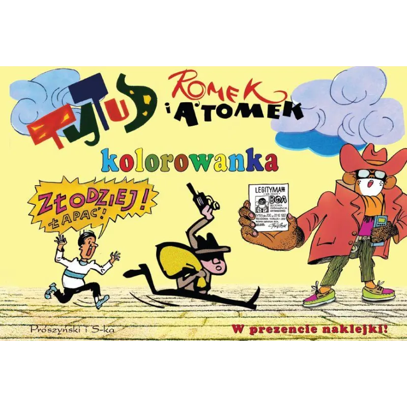 Tytus Romek i A\Tomek. Kolorowanka 4 Henryk Jerzy Chmielewski