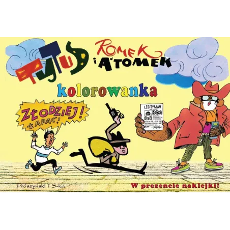 Tytus, Romek I Atomek. Kolorowanka Z Naklejkami