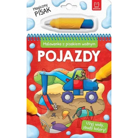 Pojazdy Malowanka Z Pisakiem Wodnym  3+