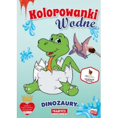 DINOZAURY KOLOROWANKA WODNA Hubert Włodarczyk - Martel