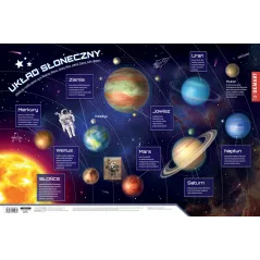 UKŁAD SŁONECZNY. PODKŁADKA NA BIURKO