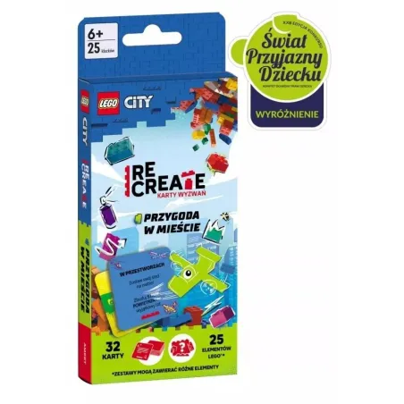 Lego Recreate. Karty Wyzwań. Przygoda W Mieście 6+