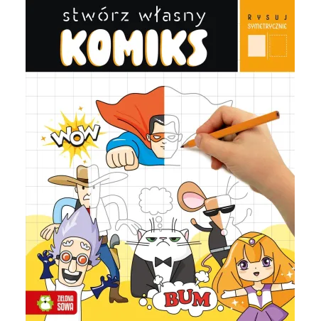 Stwórz Własny Komiks. Rysuj Symetrycznie