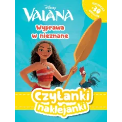 CZYTANKI NAKLEJANKI DISNEY VAIANA WYPRAWA W NIEZNANE - Olesiejuk