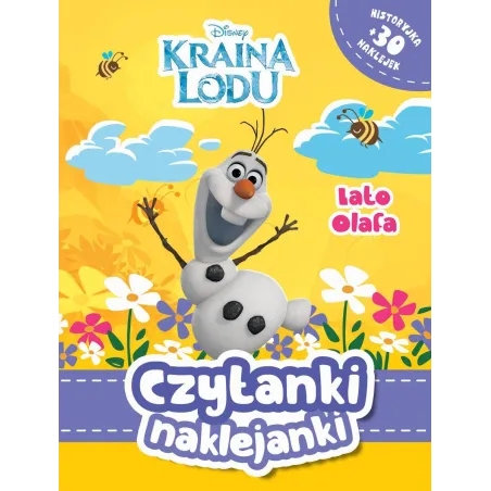 DISNEY KRAINA LODU LATO OLAFA CZYTANKI NAKLEJANKI 3+ - Olesiejuk