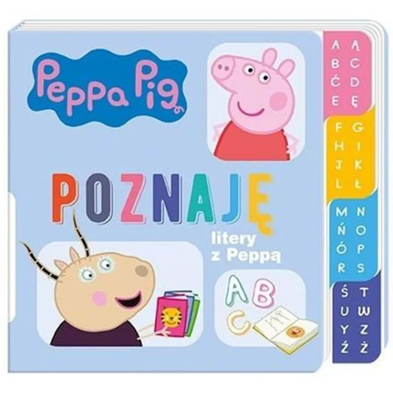 ŚWINKA PEPPA. POZNAJĘ LITERY Z PEPPĄ