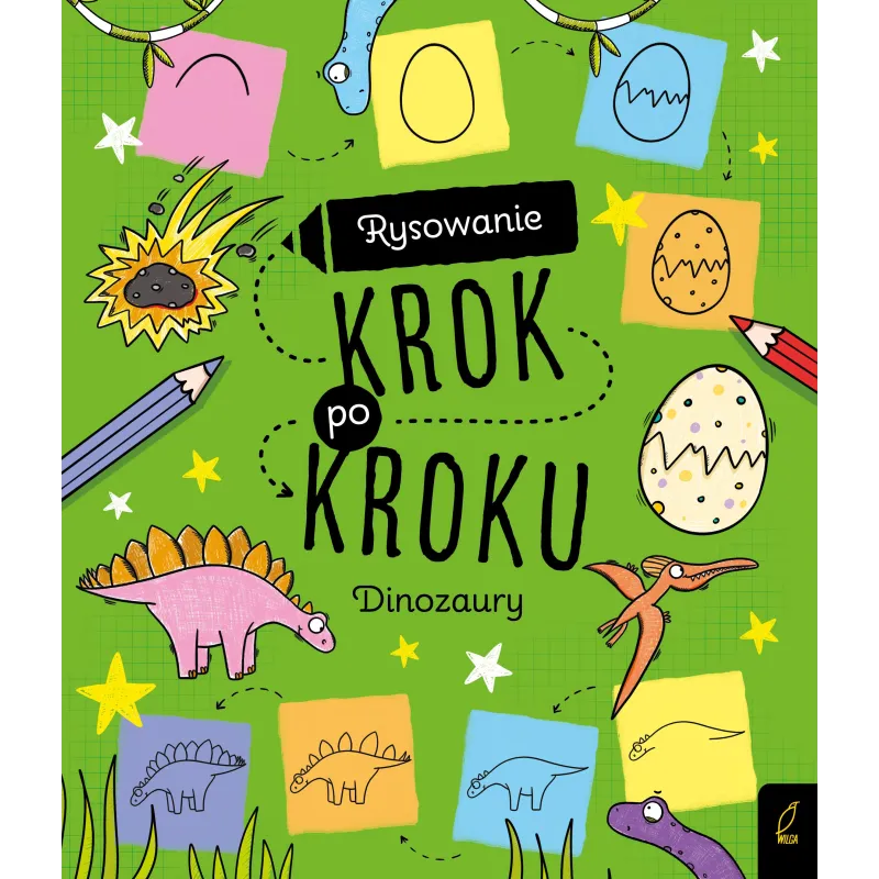 DINOZAURY. RYSOWANIE KROK PO KROKU