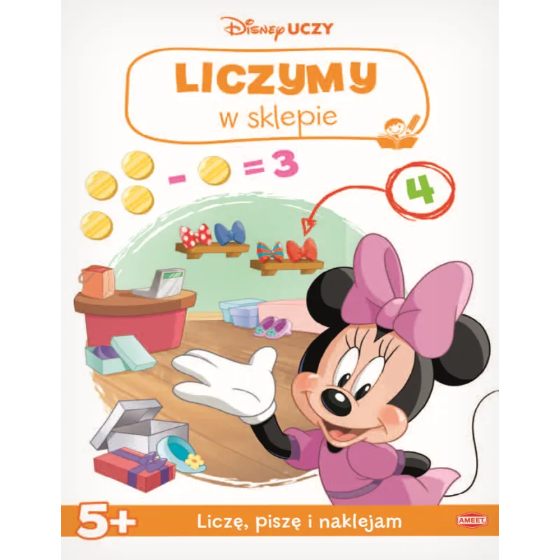Disney uczy Minnie Liczymy w sklepie ULI9302 Opracowanie zbiorowe