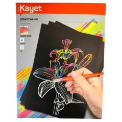 ZDRAPYWANKI. TĘCZOWY EFEKT