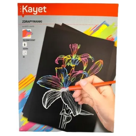 ZDRAPYWANKI. TĘCZOWY EFEKT