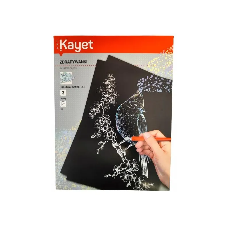 ZDRAPYWANKI. HOLOGRAFICZNY EFEKT