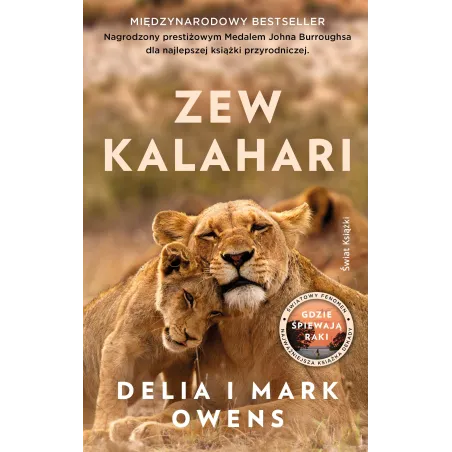 ZEW KALAHARI Delia Owens, Mark Owens - Świat Książki