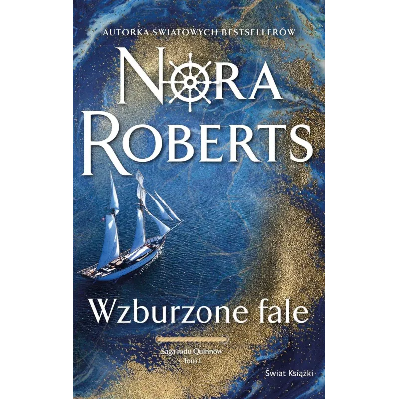 WZBURZONE FALE. SAGA RODU QUINNÓW 1 - Świat Książki