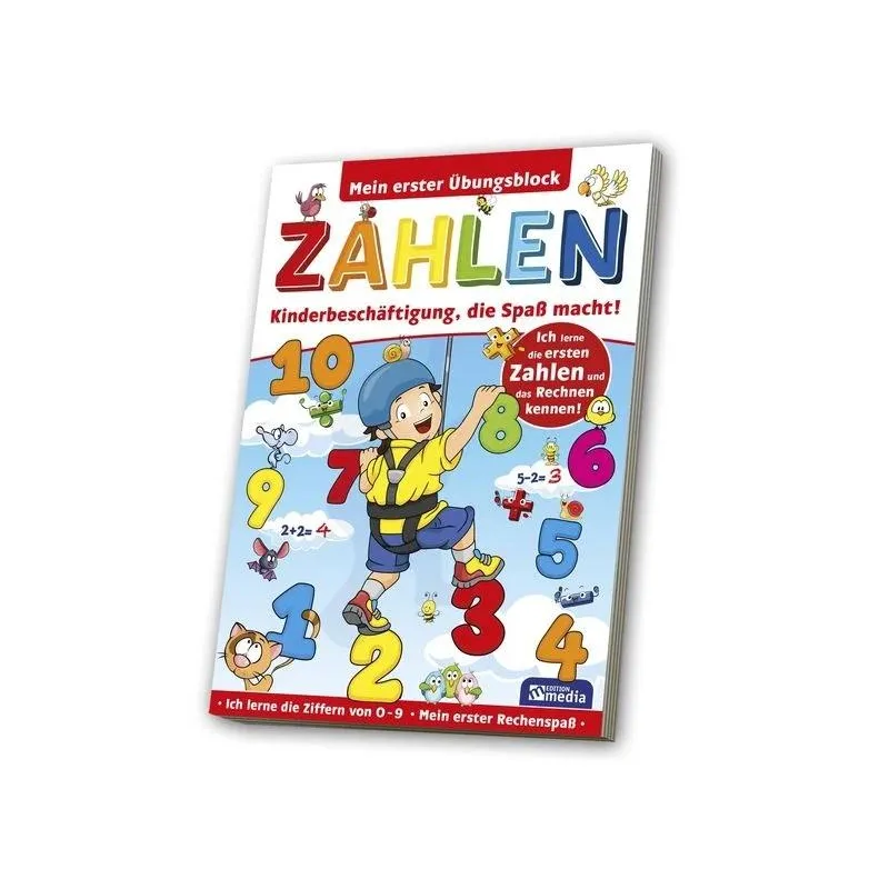 MEIN ERSTER ÜBUNGSBLOCK - ZAHLEN MIT DIESEM LERN- UND ÜBUNGSBLOCK