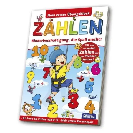 MEIN ERSTER ÜBUNGSBLOCK - ZAHLEN MIT DIESEM LERN- UND ÜBUNGSBLOCK