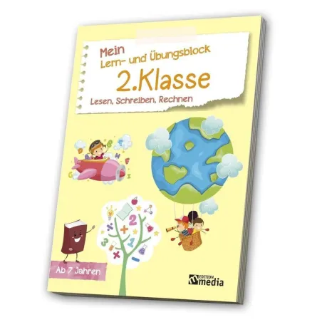 Mein Lern- Und Übungsblock 2 Klasse - Lesen, Schreiben, Rechnen