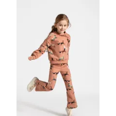 Bluza Dresowa Dziewczęca Różowa Z Nadrukiem Rozmiar 122Cm Coccodrillo