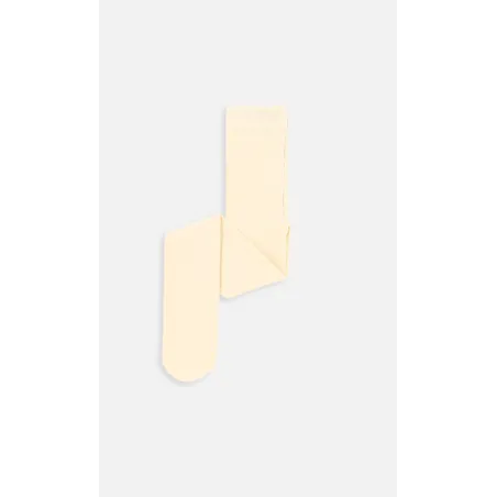 Rajstopy Dziecięce Bawełniane Beżowe 140Cm Coccodrillo