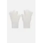 Rękawiczki Dziewczęce Białe Z Puszkiem 7–9 Lat Coccodrillo
