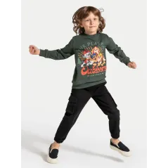 BLUZA DRESOWA CHŁOPIĘCA PSI PATROL ZIELONA 104CM COCCODRILLO