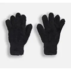 RĘKAWICZKI DZIEWCZĘCE PIĘCIOPALCZASTE Z GRUBEJ WŁÓCZKI 7-9LAT COCCODRILLO