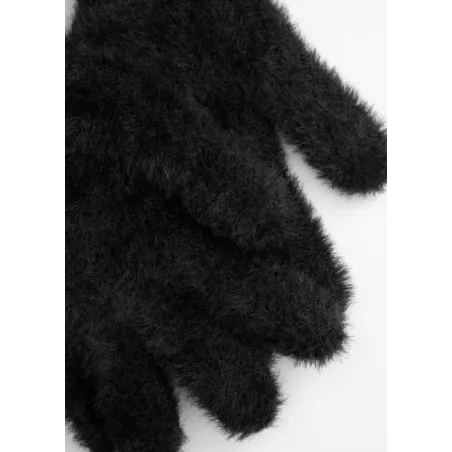 Rękawiczki Dziewczęce Pięciopalczaste Z Grubej Włóczki 7-9Lat Coccodrillo