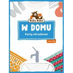 W DOMU KARTY OBRAZKOWE BUBU BABA 1+ - Olesiejuk